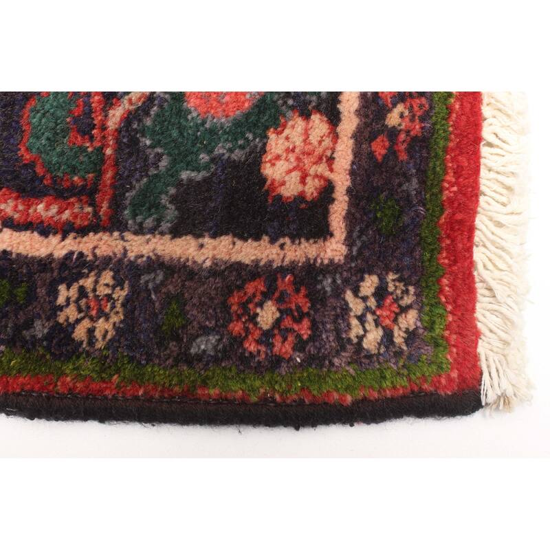 ECARPETGALLERY Hand-knotted Andelz Red Wool Rug - 4'4 x 7'10