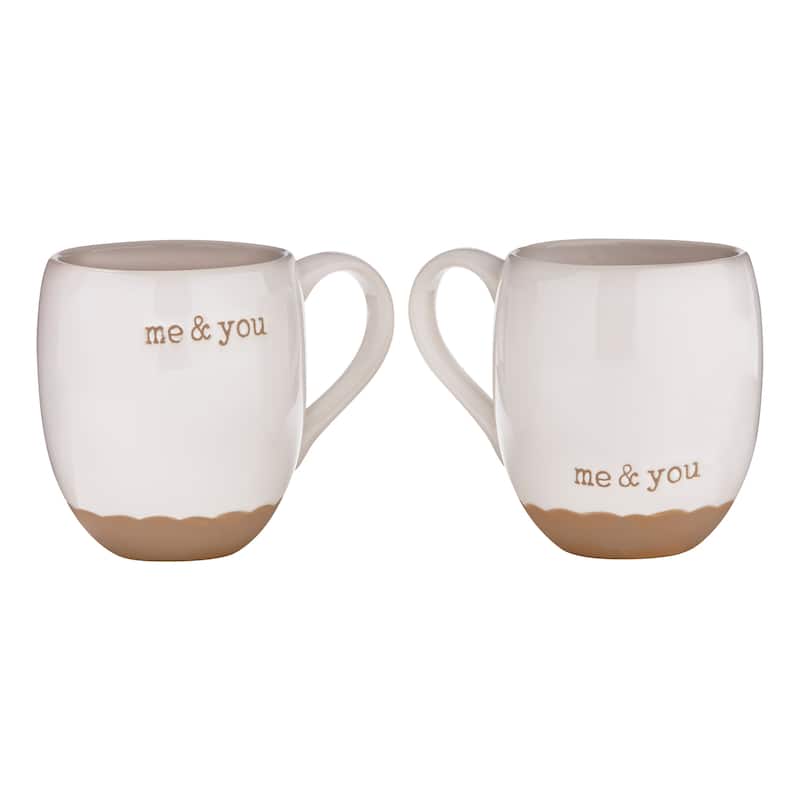 Me & You You & Me Mug Set Of 2