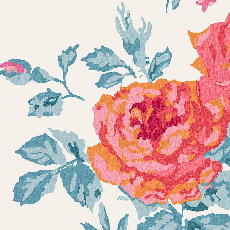 Cath Kidston Archive Rose Blue & Pink