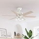 preview thumbnail 1 of 18, Hunter 52" Fonthill Ceiling Fan with LED Light, Handheld Remote ENERGY STAR! Easy Install! Fresh White