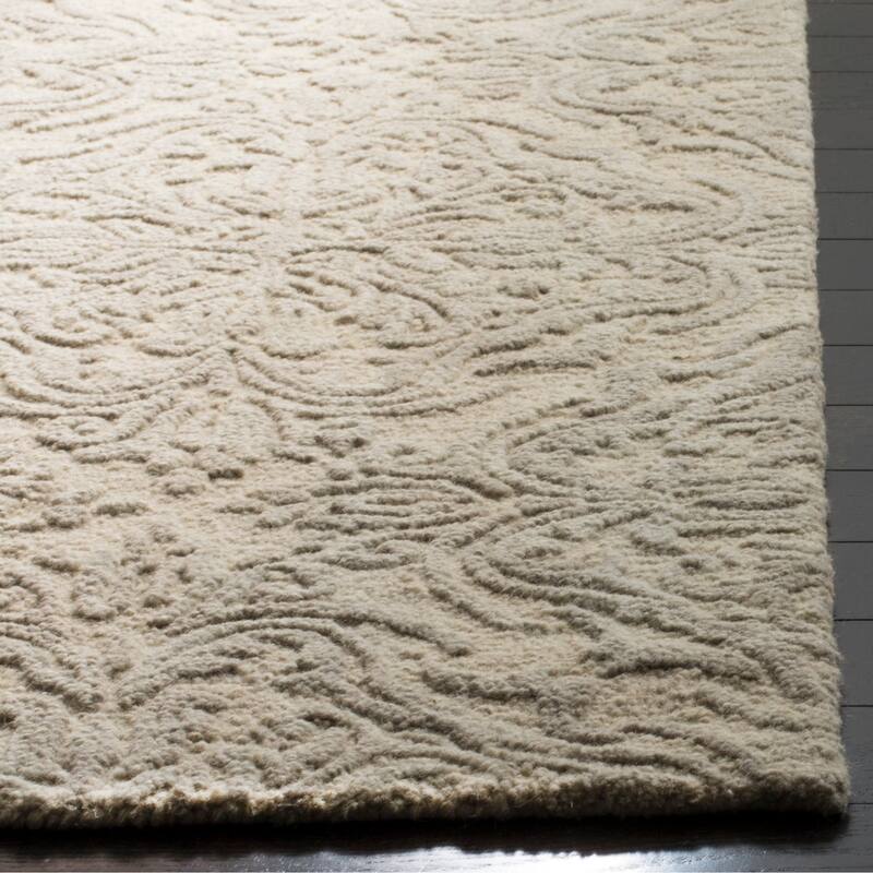 SAFAVIEH Handmade Blossom Letty Modern Floral Wool Rug