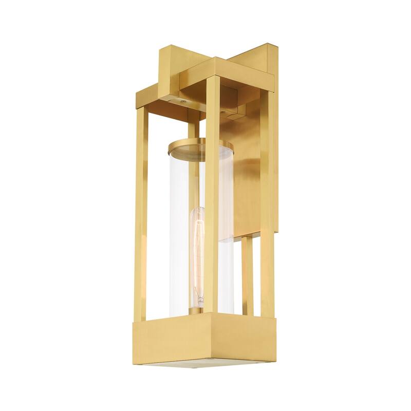 Livex Lighting Delancey Single Light 20" Tall Outdoor Wall Sconce