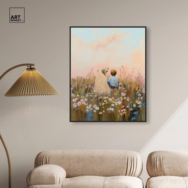 Sunset Companions Canvas by Art Remedy
