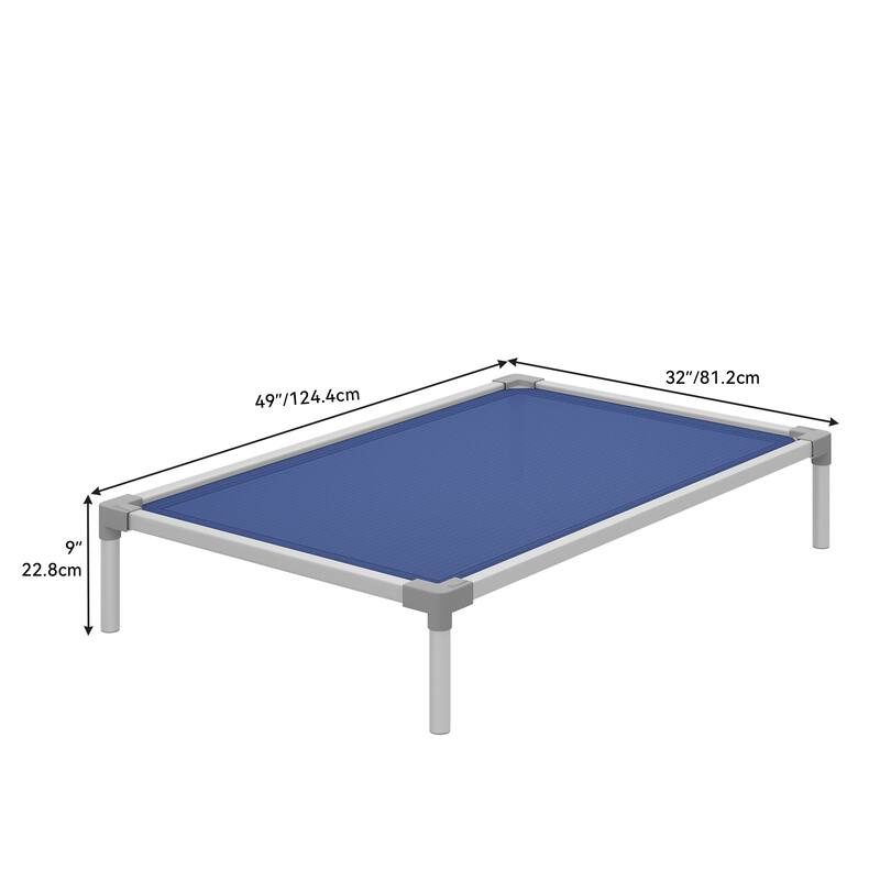 Moasis Textilene Dog Bed, with Aluminum Frame