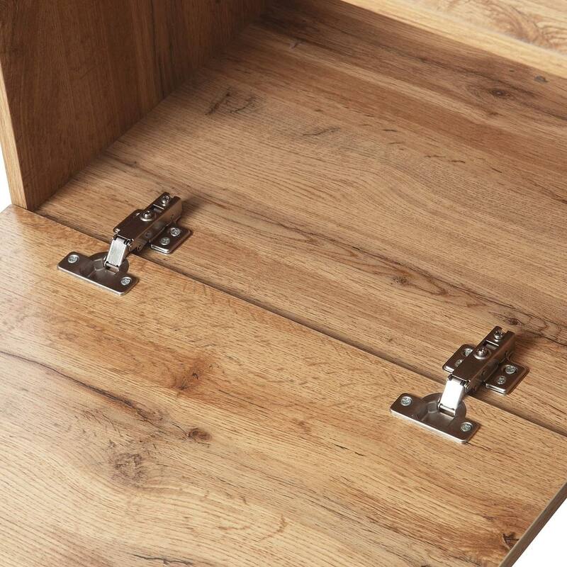 Modern TV Stand for 80'' TV with 3 Doors