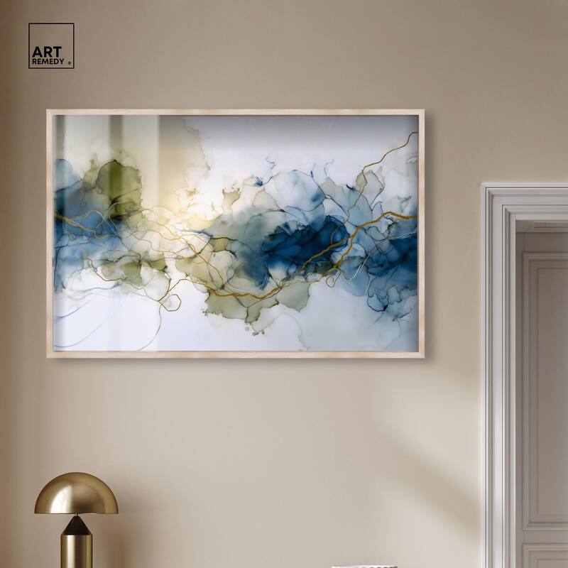 Fluid Geode Shadowbox by Art Remedy