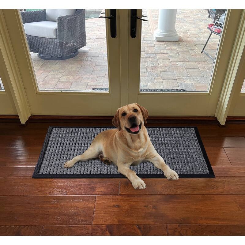 A1HC New Durable and Versatile Polypropylene Rubber Door Mat All Weather Inside Outside Door Mat