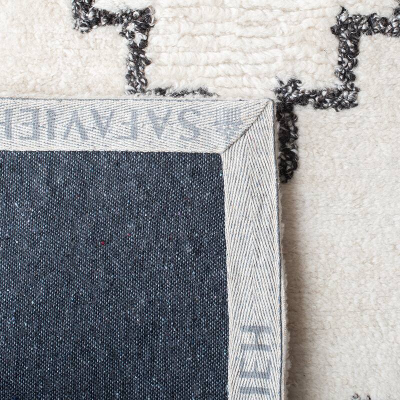 SAFAVIEH Handmade Casablanca Shag Kika Wool Rug