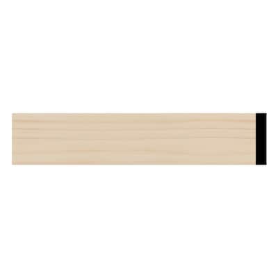 WM266: 1/4-in D x 1-1/2-in W x 96-in L Americraft Solid Hardwood Stain Grade Lattice Moulding