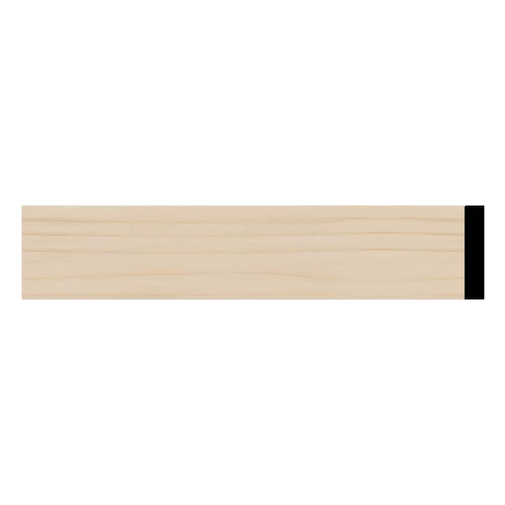 WM266: 1/4-in D x 1-1/2-in W x 96-in L Americraft Solid Hardwood Stain Grade Lattice Moulding