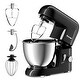 preview thumbnail 13 of 16, 4.3 Qt 550 W Tilt-Head Stainless Steel Bowl Electric Food Stand Mixer - 13.2" x 9.4" x 12.1" (L x W x H)