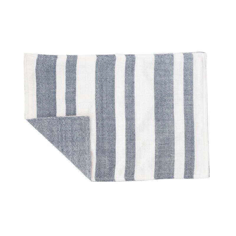 Sol Stripe Indigo Placemat Set of 6 - Set of 6
