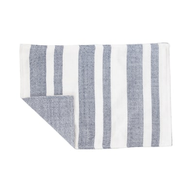 Sol Stripe Indigo Placemat Set of 6 - Set of 6