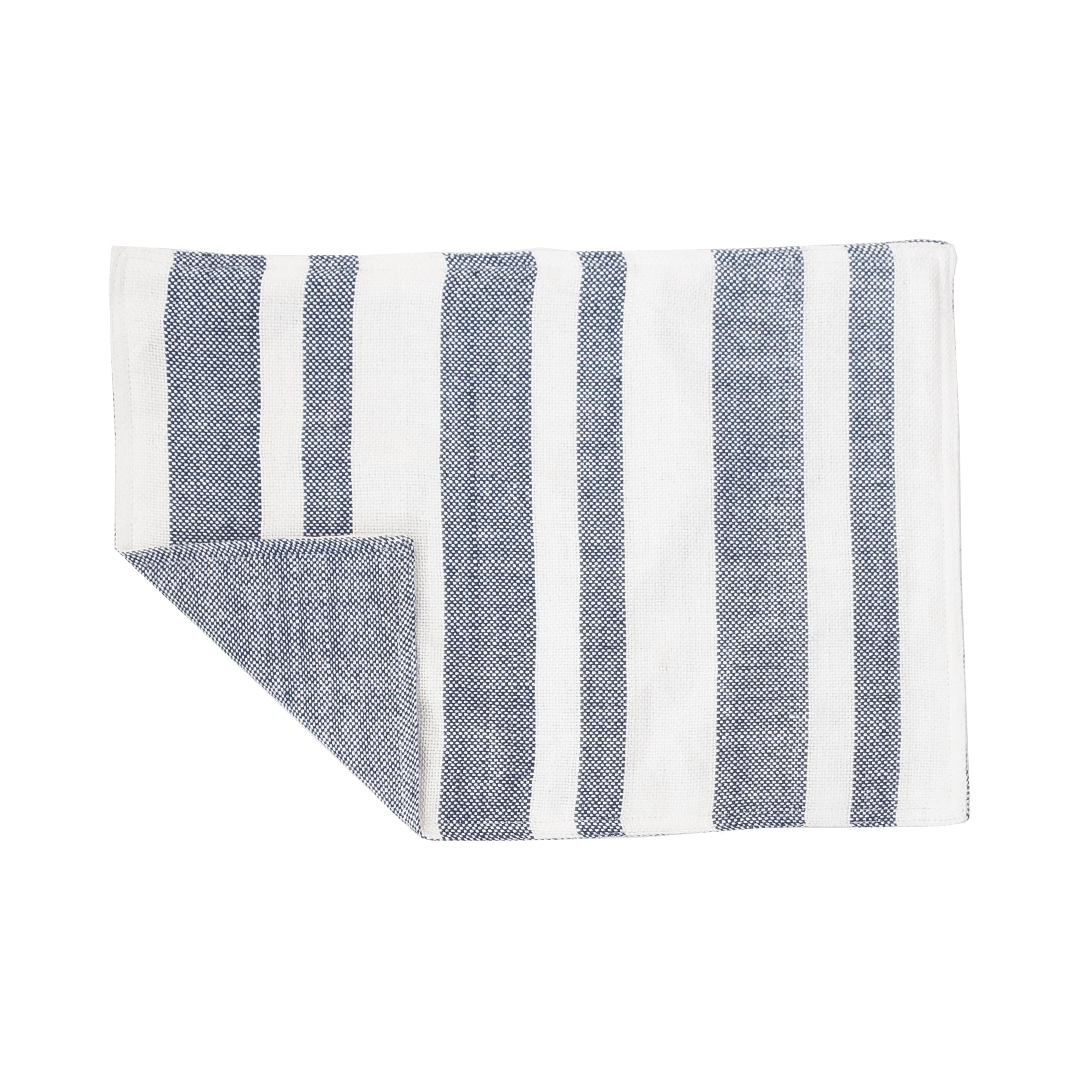 Sol Stripe Indigo Placemat Set of 6 - Set of 6