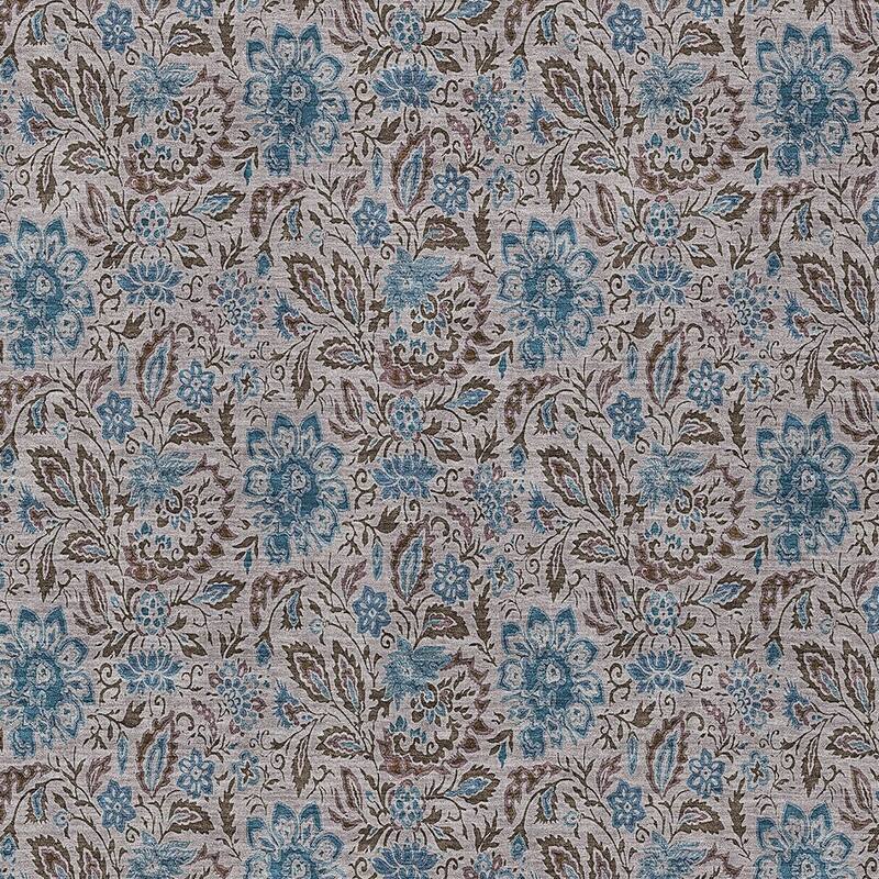 HomeRoots Floral Transitional Rectangle Outdoor Rug