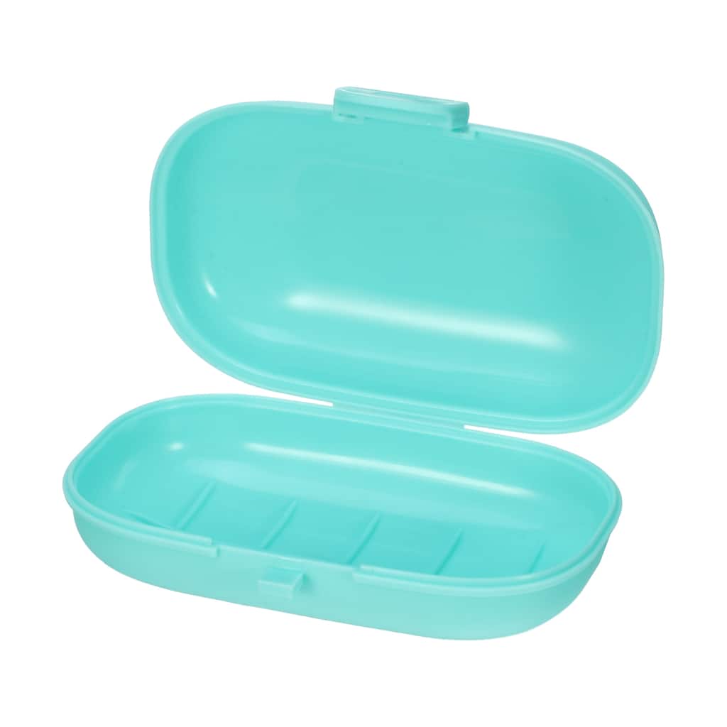 Portable Soap Dish Box Soap Bar Holder for Travel Gym Outdoor with Cover