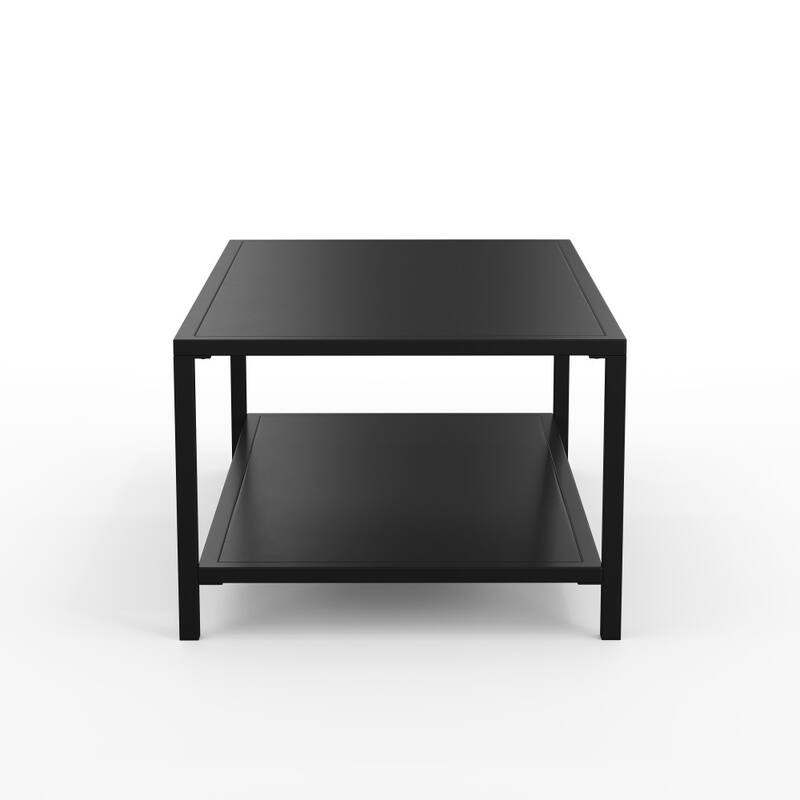 Martha Stewart All-Weather Steel Patio Outdoor Coffee Table - 26"W x 43.25"D x 18"H