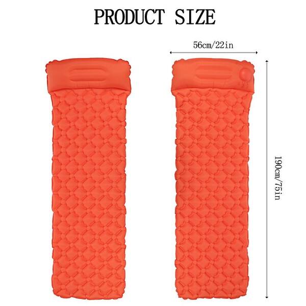 dimension image slide 1 of 2, Camping Sleeping Pad Ultralight for Camping Backpacking Lightweight Waterproof