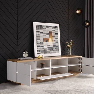 Modern TV stand for TVs - Bed Bath & Beyond - 39716595