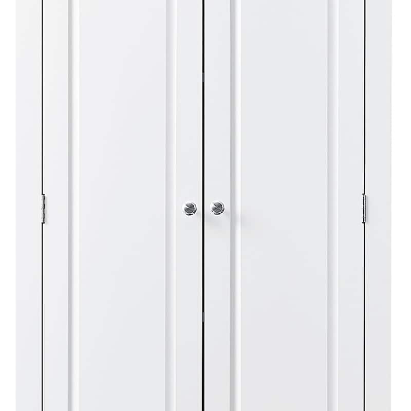 Minimalist Standard Freestanding Bathroom Tall Storage Cabinet with a Cabinet and 3 Drawers