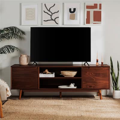Middlebrook 70-inch Mid-Century Solid Wood TV Console