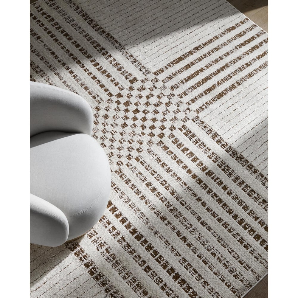 Galey Alix x Livabliss Architect IV Modern Geometric Area Rug