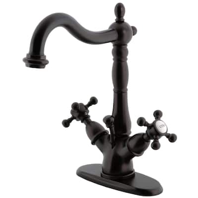 Kingston Brass Vintage 1.2 GPM Single Hole Deck Mounted Bathroom