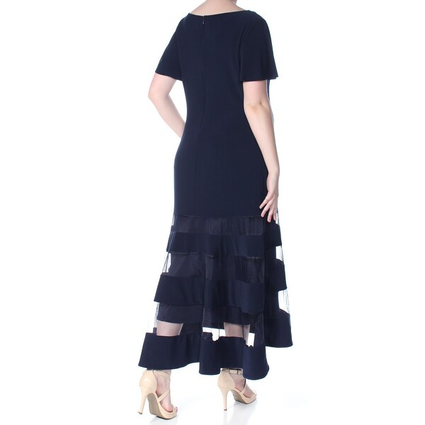 size 18 maxi dress with sleeves