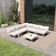 Option Beige, 6pcs seats & 6 arms