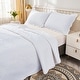 preview thumbnail 24 of 106, MarCielo 3 Piece Cotton Oversized Bedspread Quilt Set Tmonica