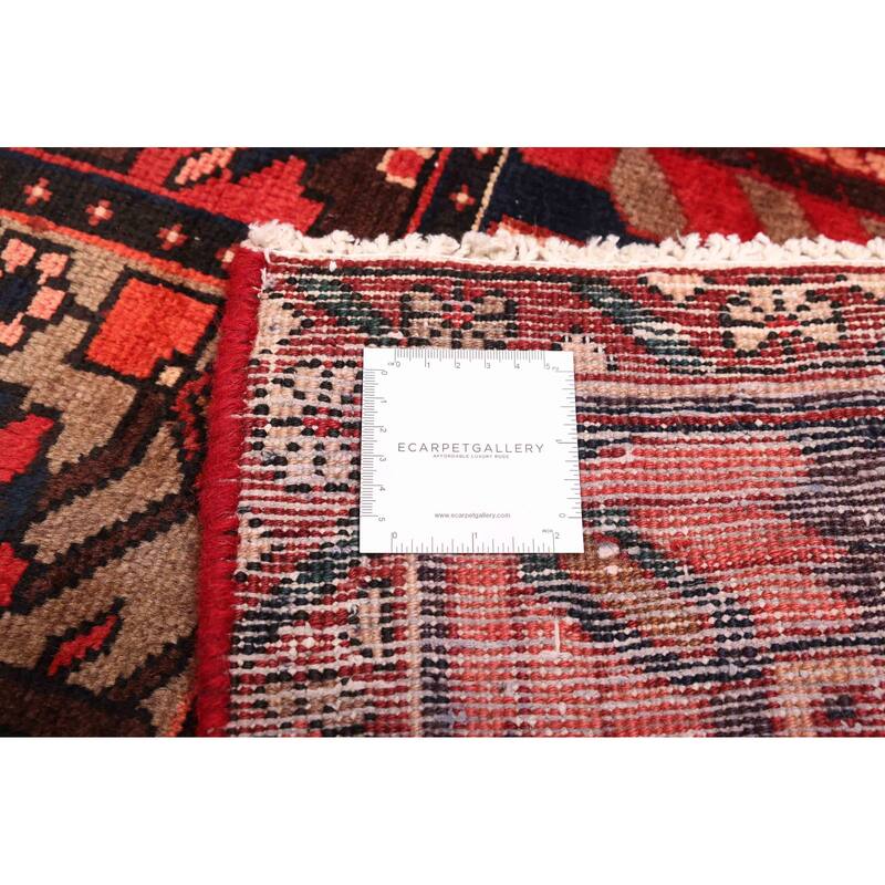 ECARPETGALLERY Hand-knotted Kayseri Vintage Red Wool Rug - 4'11 x 8'6