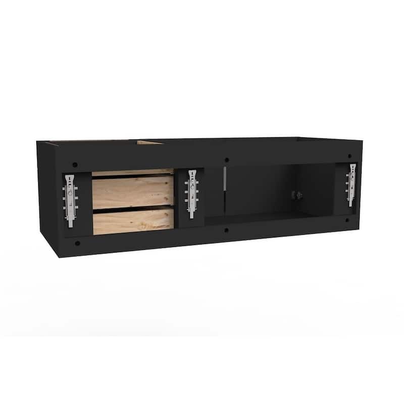 Alpine 48" Wall Mounted Bathroom Vanity (Base Only)