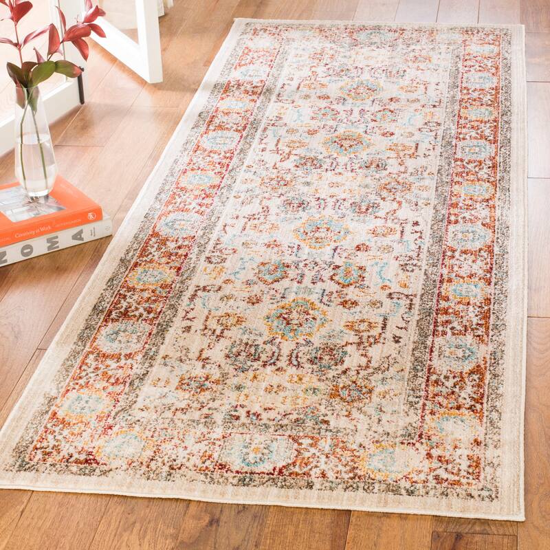 SAFAVIEH Sutton Drusilla Boho Oriental Polyester Rug