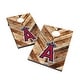 preview thumbnail 1 of 3, Los Angeles Angels 2x4 MLB Cornhole Bag Toss Include Carry Case