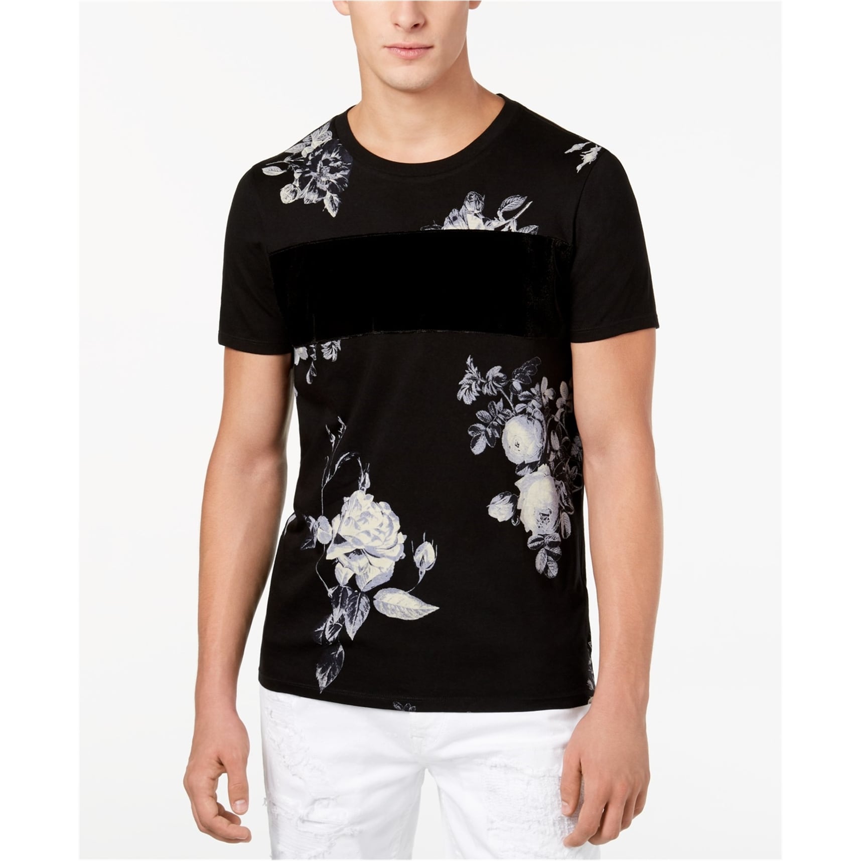guess flower shirt
