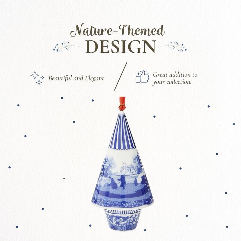 Spode Blue Italian Tree Ornament