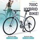 preview thumbnail 20 of 19, Shimano 7 Speed Hybrid Bike Aluminum Alloy Frame C-Brake 700C Road Bike For men women's City Bicycle
