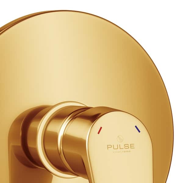 Trutemp Pressure Balance Valve With Brushed Gold Trim Kit Overstock 31853762