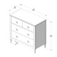 preview thumbnail 11 of 32, Charlotte/Scallop 4 Drawer Dresser