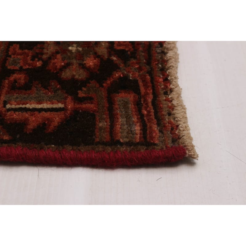 ECARPETGALLERY Hand-knotted Sarabi Red Wool Rug - 9'5 x 12'6