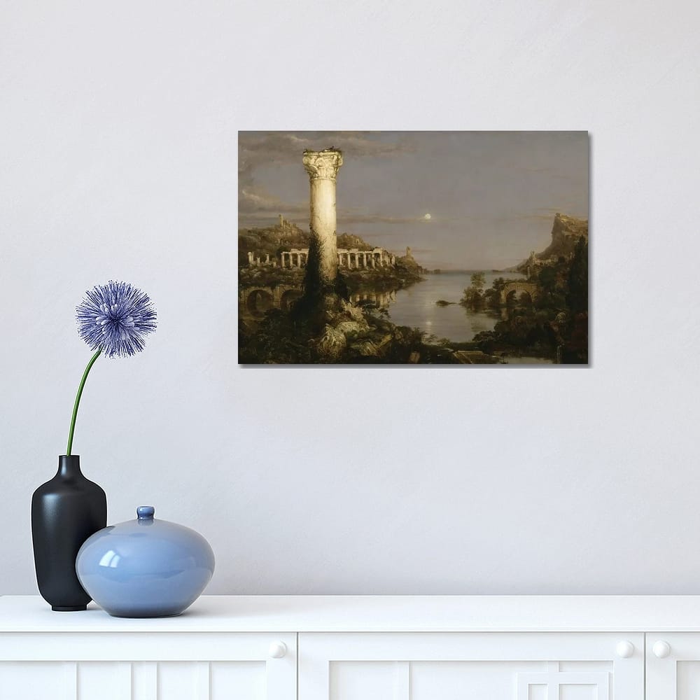 iCanvas "The Course of Empire - Desolation, 1836" by Thomas Cole Canvas Print