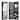Costway Wall Door Mounted Mirrored Jewelry Cabinet Storage