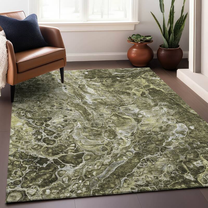 Premium Washable Super Soft Abstract Motion Mayfield Rug