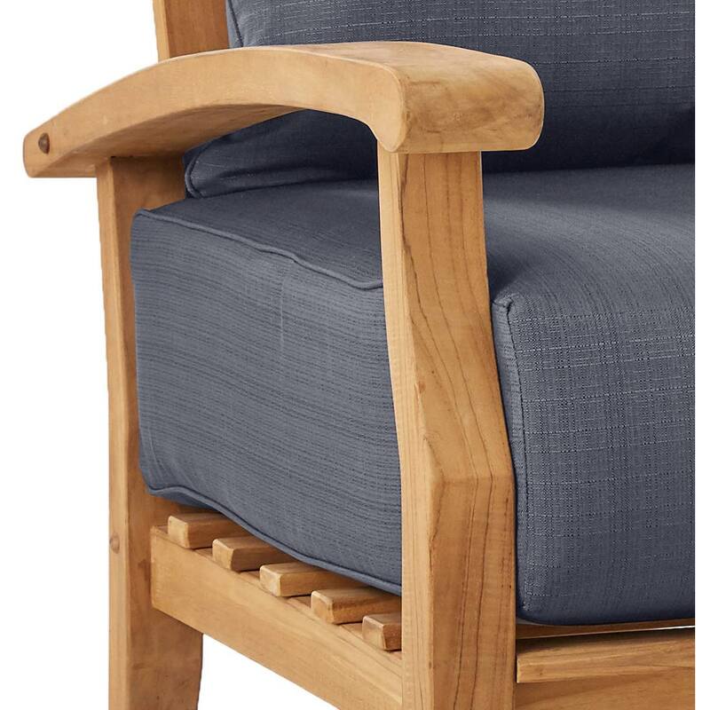 Cambridge Casual Leon 7-piece Teak Patio Conversation Set