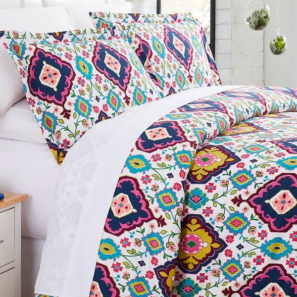 Grace Ultra Soft 3 Piece Duvet Cover And Sham Set Overstock 32308847