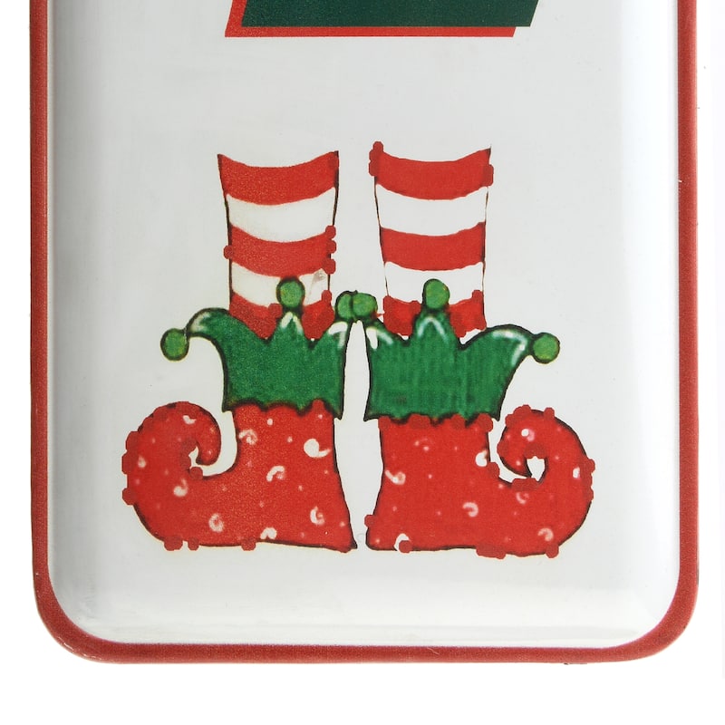 National Tree Company 47 in. Believe Vertical Holiday Wall Sign - White - 47 in