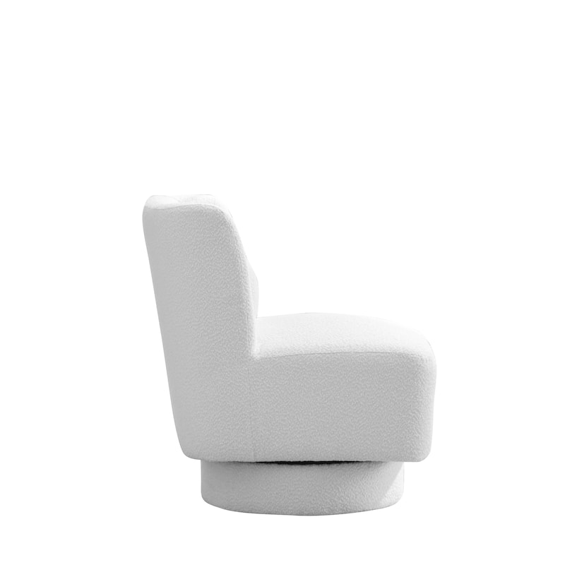 23.6"W Swivel Accent Chair and Comfy Accent Sofa Chair for Living Room, 360 Degree Club Chair