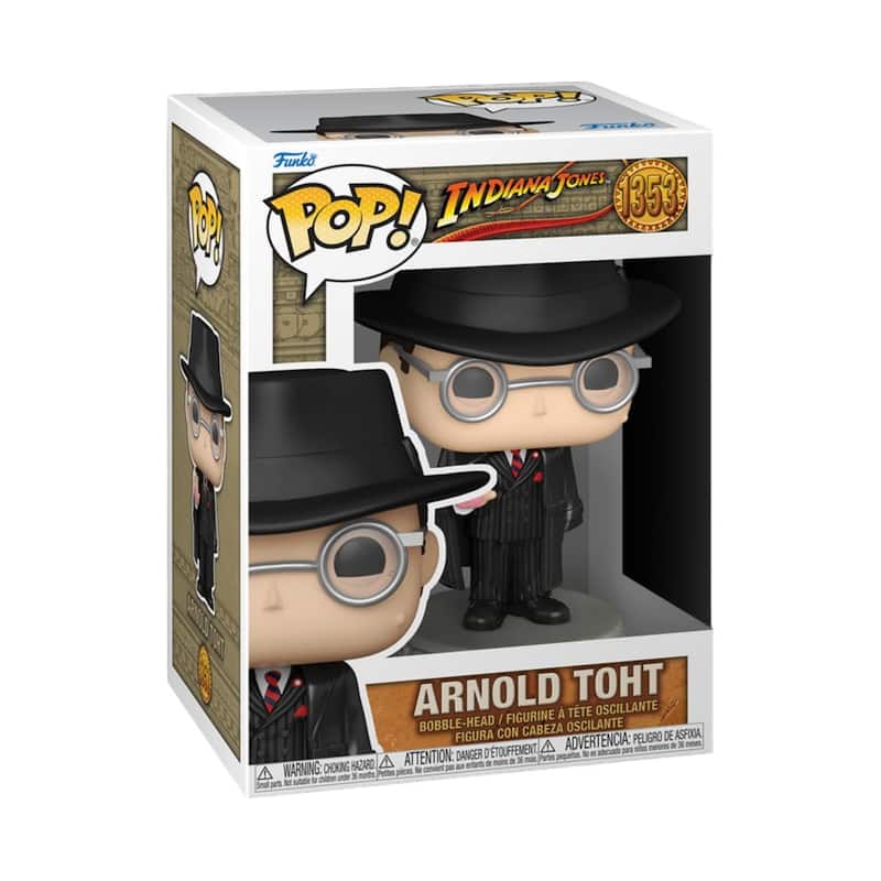 Funko Pop! Bobble-Head Indiana Jones and the Raiders of the Lost Ark Arnold Toht #1353