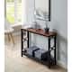 Copper Grove Hitchie Console Table with Shelf