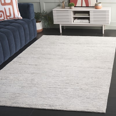 SAFAVIEH Handmade Ebony Alheide Contemporary Wool Rug